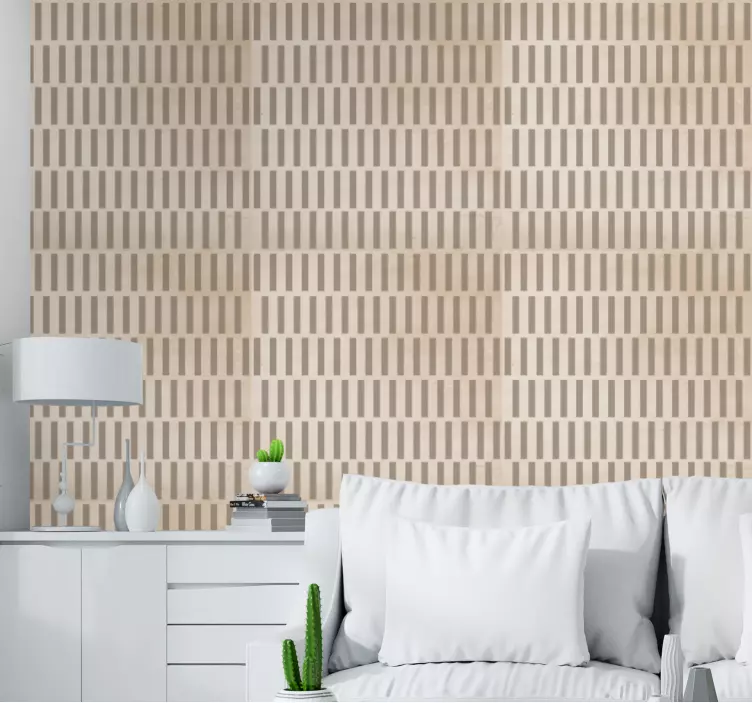 Carta da parati texture motivo a strisce sottili - TenStickers
