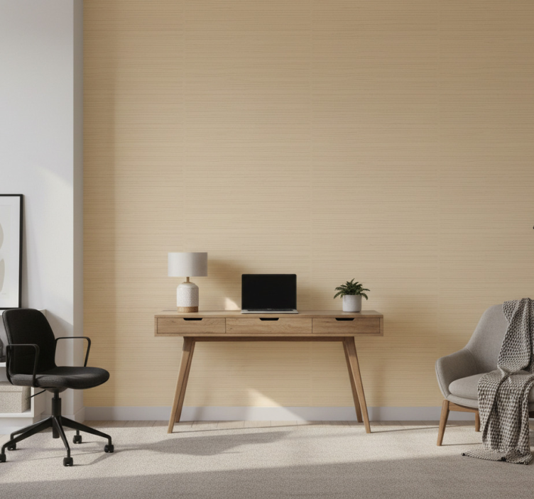 Carta da parati ufficio beige - TenStickers