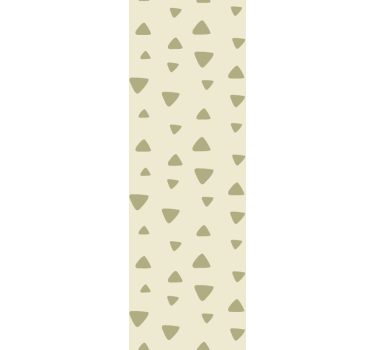 Carta da parati triangoli semplice motivo beige - TenStickers