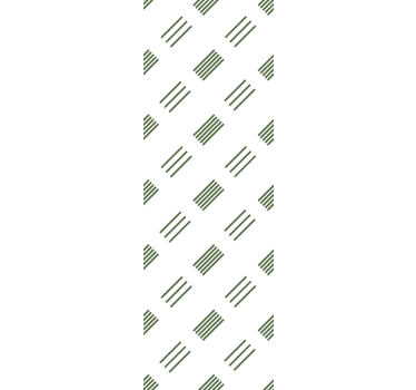 Carta da parati moderna design moderno verde e bianco - TenStickers
