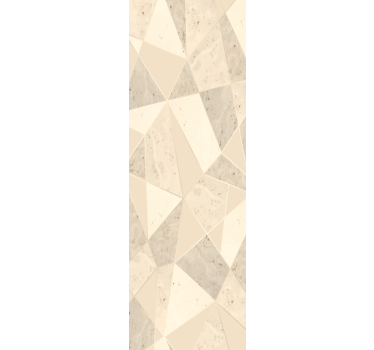 Carta da parati effetto marmo motivo geometrico beige - TenStickers