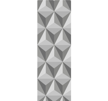 Carta da parati geometrica modello piramide 3d - TenStickers