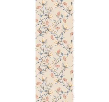 Carta da parati floreale design floreale bello - TenStickers