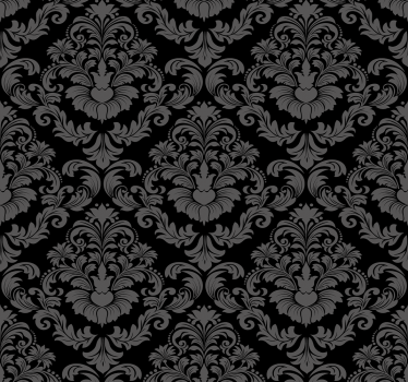 Carta da parati barocco lussuoso design floreale - TenStickers