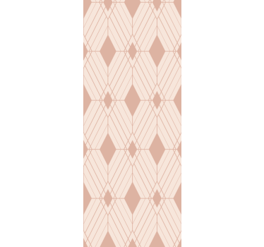 Carta da parati geometrica diamanti pastello deco - TenStickers