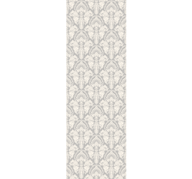 Carta da parati barocco elegante pergamena floreale - TenStickers