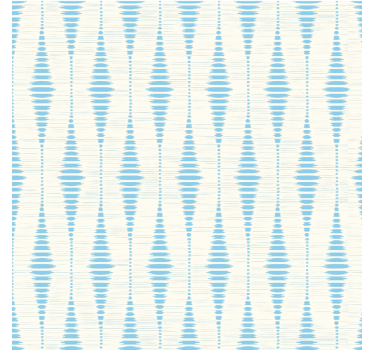 Carta da parati geometrica rabaul ikat azzurro chiaro - TenStickers