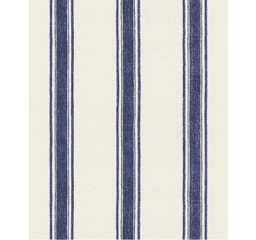 Carta da parati geometrica linee verticali blu navy - TenStickers