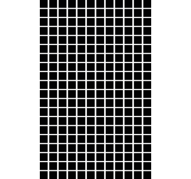 Carta da parati geometrica scala di quadrati grigi - TenStickers