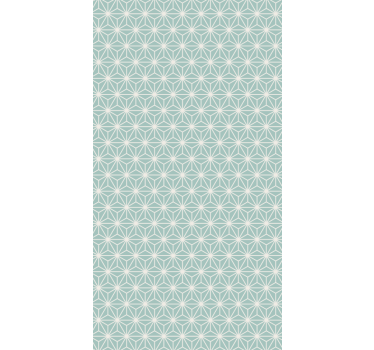 Carta da parati geometrica esplosione verde - TenStickers