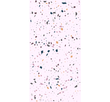 Carta da parati effetto marmo frammenti geometrici colorati - TenStickers