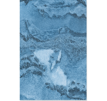 Carta da parati effetto marmo texture blu profondo - TenStickers