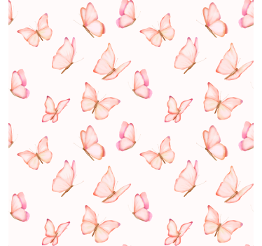 Carta da parati cameretta motivo rosa - TenStickers