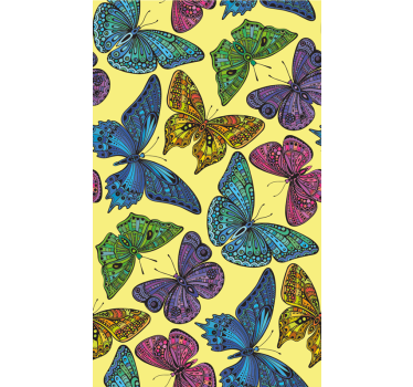 Carta da parati cameretta grande multicolore - TenStickers