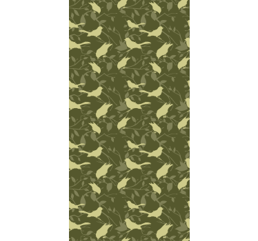 Carta da parati cameretta stile vittoriano verde - TenStickers
