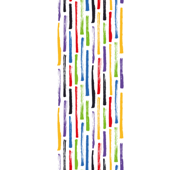 Carta da parati moderna motivo colorato - TenStickers