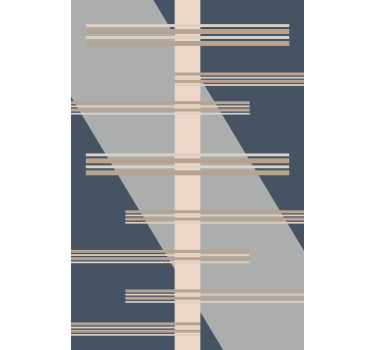 Carta da parati moderna tema linee geometriche - TenStickers