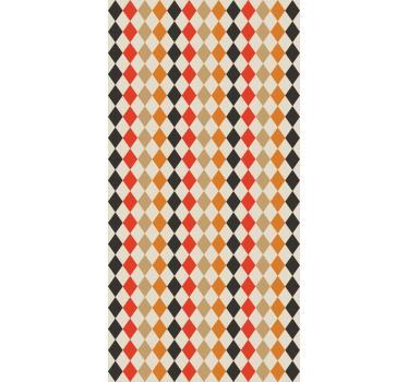 Carta da parati moderna tema forma diamante - TenStickers