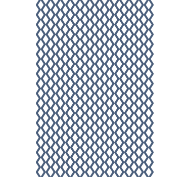 Carta da parati moderna motivo diamante stile hampton - TenStickers