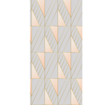 Carta da parati moderna linee geometriche - TenStickers