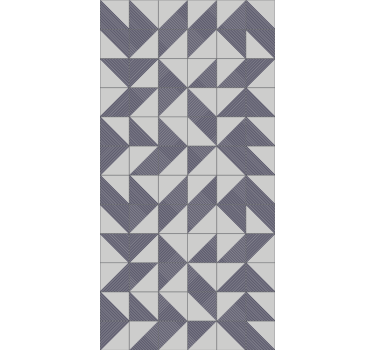 Carta da parati moderna armonia geometrica - TenStickers