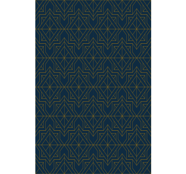 Carta da parati moderna concetto di disposizione geometrica - TenStickers
