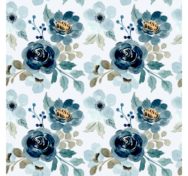 Carta da parati floreale motivo bouquet floreale - TenStickers
