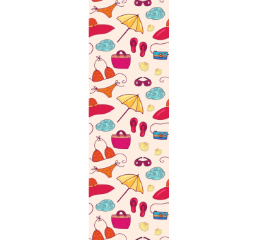 Carta da parati cameretta accessori fantasiosi - TenStickers