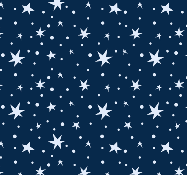 Carta da parati con disegni di stelle - TenStickers
