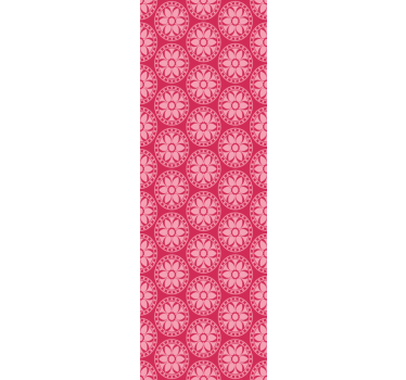 carta da parati pois Cerchi coreani rosa - TenStickers