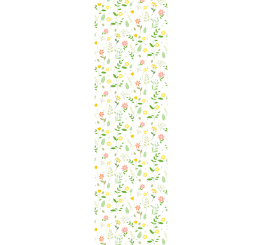 Carta da parati floreale primavera floreale - TenStickers