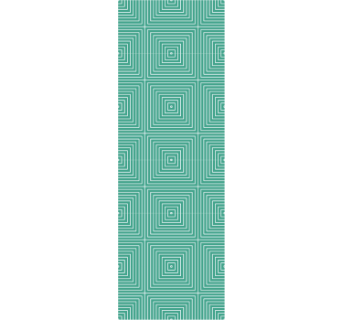 Carta da parati geometrica motivo a spirale quadrata - TenStickers