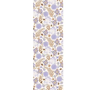 Carta da parati floreale composizione a motivi floreali - TenStickers