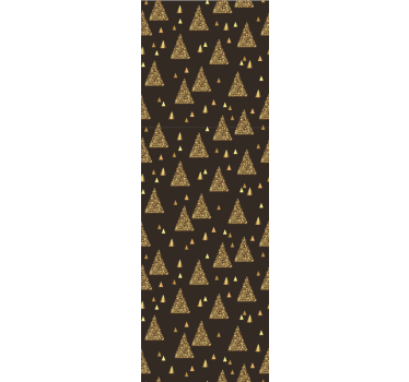 Carta da parati geometrica motivo triangolo dorato - TenStickers