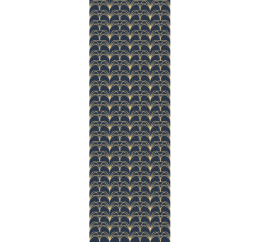 Carta da parati geometrica archi art deco - TenStickers