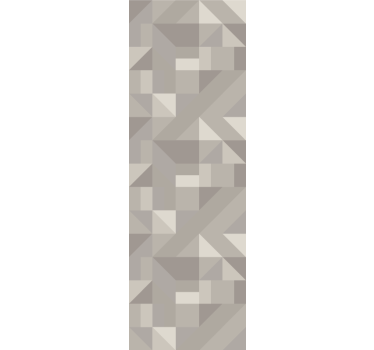 Carta da parati geometrica tonalità beige neutre - TenStickers