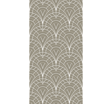 Carta da parati moderna modelli di linee curve - TenStickers