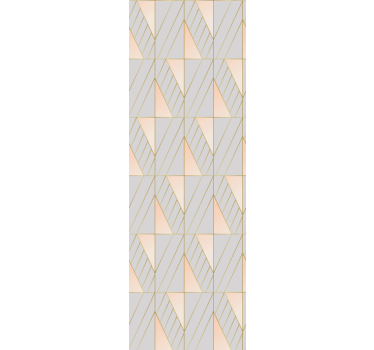 Carta da parati moderna forme geometriche stratificate - TenStickers