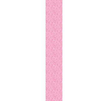 Carta da parati con facce di ragazze - TenStickers
