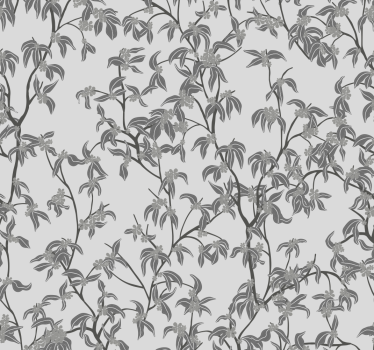 Carta da parati testata letto alberi minimalisti - TenStickers