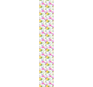 Carta da parati floreale fiore di motivi floreali - TenStickers