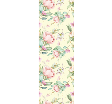 Carta da parati floreale eleganza fiorita - TenStickers