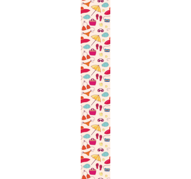 Carta da parati cameretta accessori fantasiosi - TenStickers