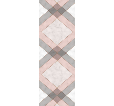 Carta da parati geometrica mosaico geometrico - TenStickers
