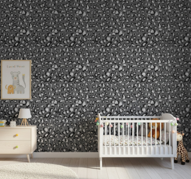 Carta da parati cameretta stile maculato leopardo - TenStickers