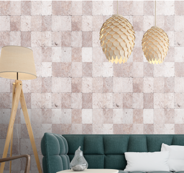 Carta da parati effetto marmo superficie elegante - TenStickers