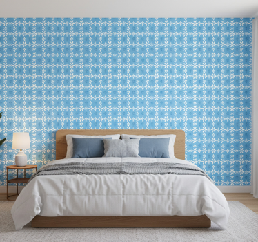 Carta da parati floreale fiori di margherita bianchi - TenStickers