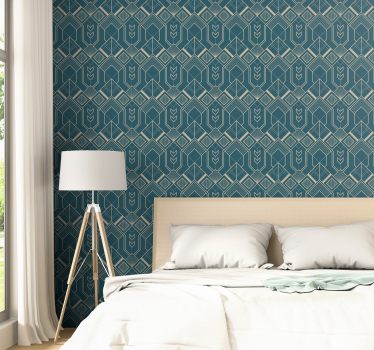 Carta da parati moderna motivo a fantasia elegante - TenStickers