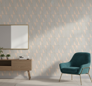 Carta da parati moderna linee geometriche - TenStickers
