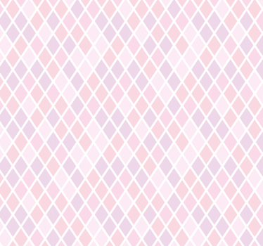 Carta da parati quadrati griglia diamantata morbida - TenStickers